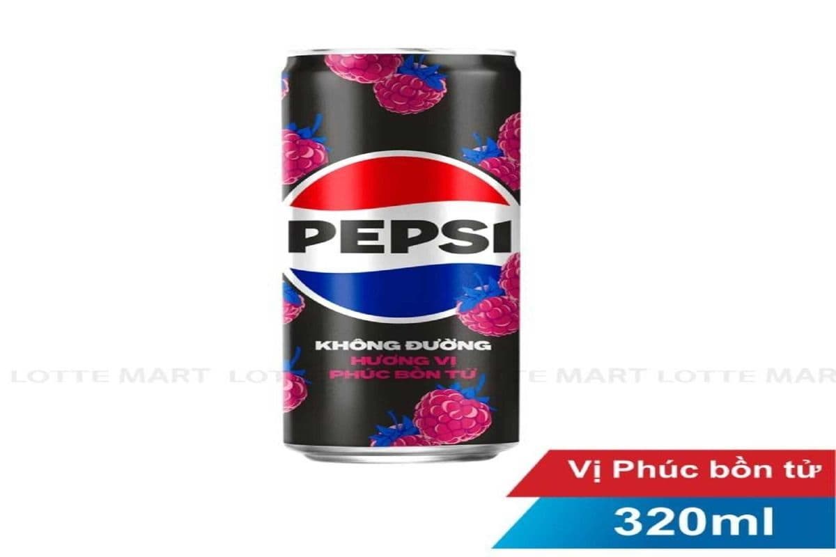 Pepsi Raspberry Zero Sugar Vietnam (320ml)
