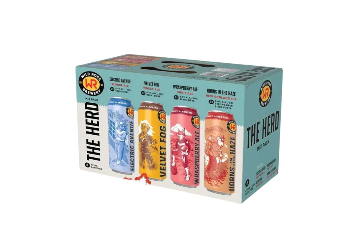 Wild Rose The Herd Mix Pack (8 Cans) (8 x 473ml)