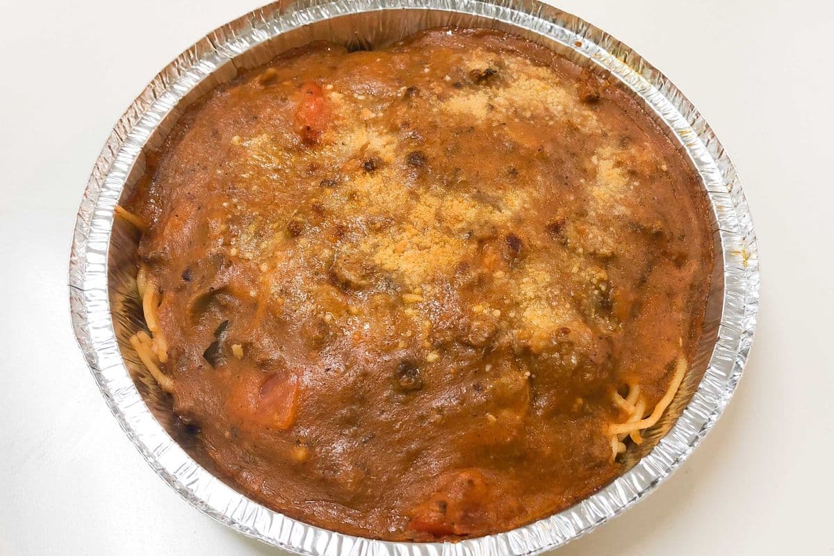 Baked Spaghetti with Meat Sauce 焗肉醬意粉