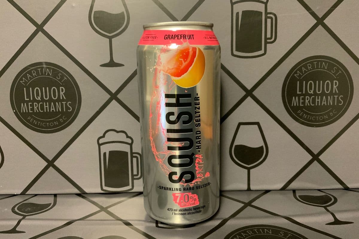 SQUISH HARD SELTZER -GRAPEFRUIT (1 x 473ml)