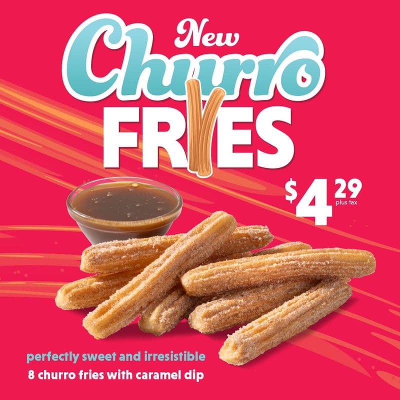 Churro Fries with Caramel dip