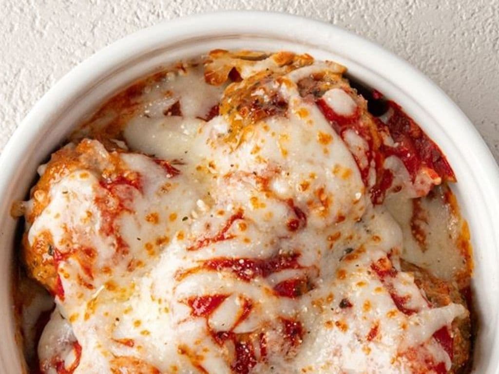 Baked Italian Meatballs