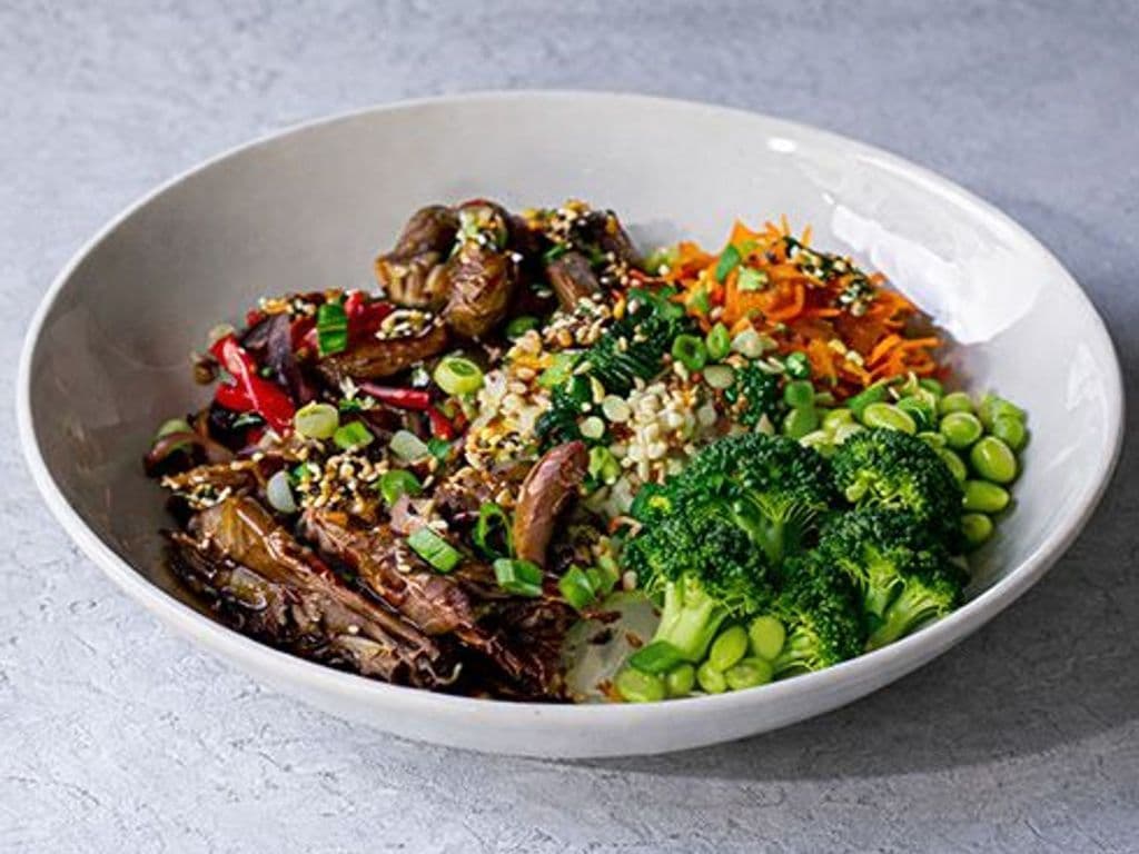 Teriyaki Braised Beef Bowl