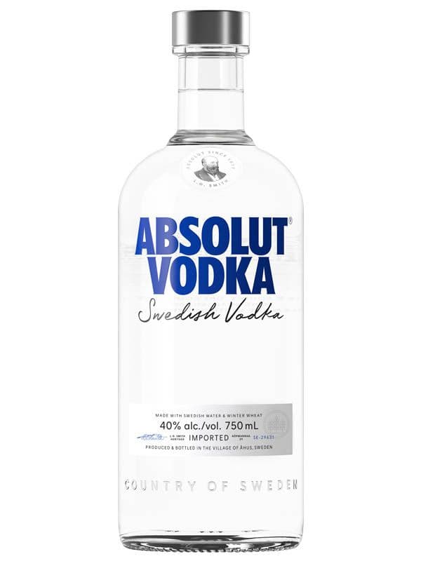Absolut Vodka (1 x 750 ml Bottle)