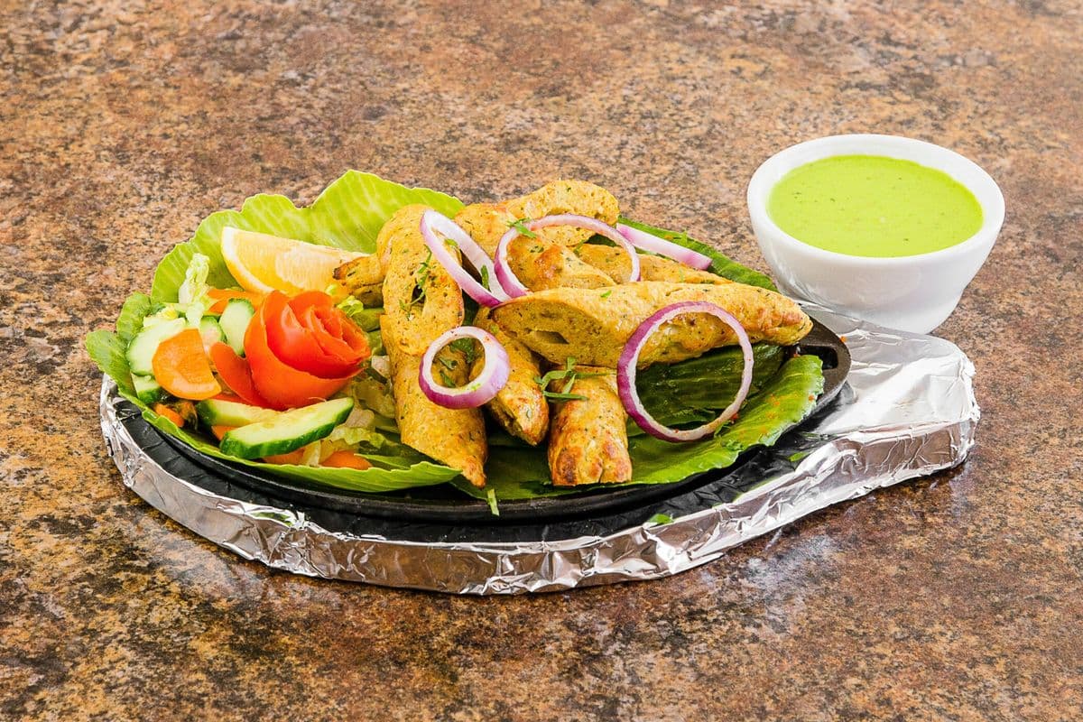 Chicken Seekh Kabab (8 Pcs)