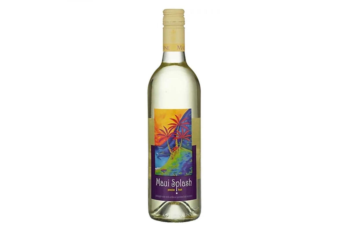 Maui Splash Passion Fruit Wine-750ml (1 x 750ml)