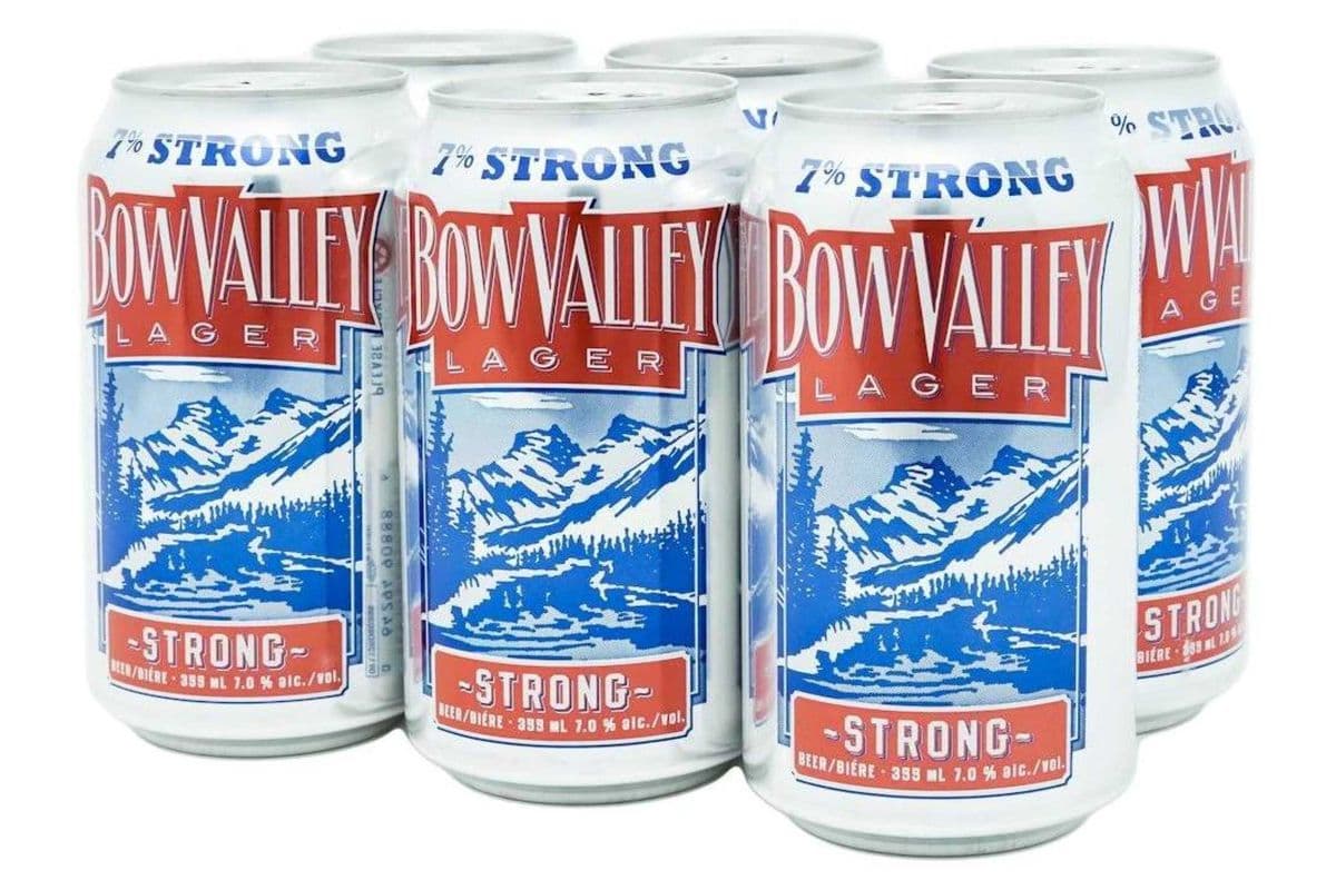 Bow Valley Strong (6 Cans) (6 x (7% ABV) (355 ml can))