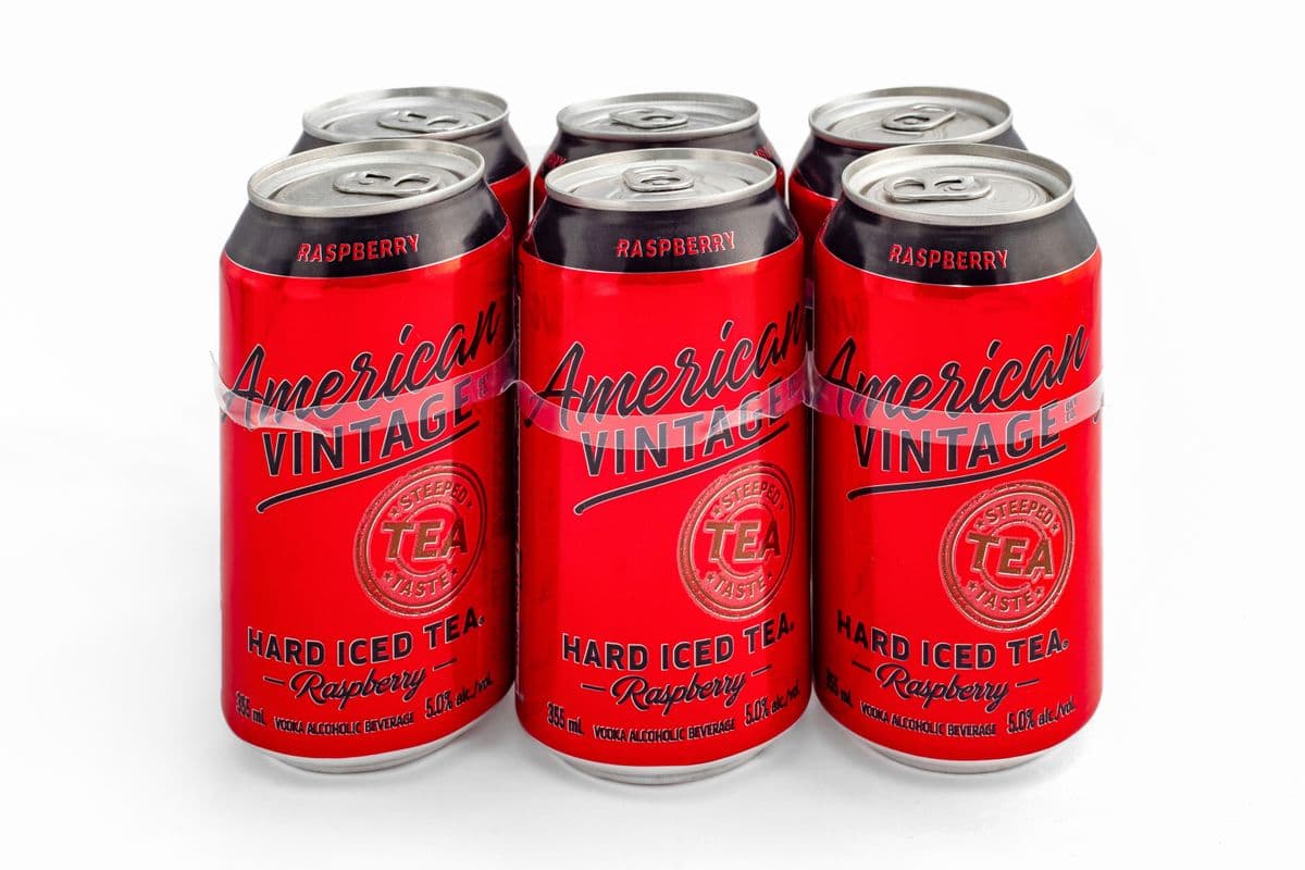 American Vintage Iced Raspberry (6 pcs) (6 x 355ML)