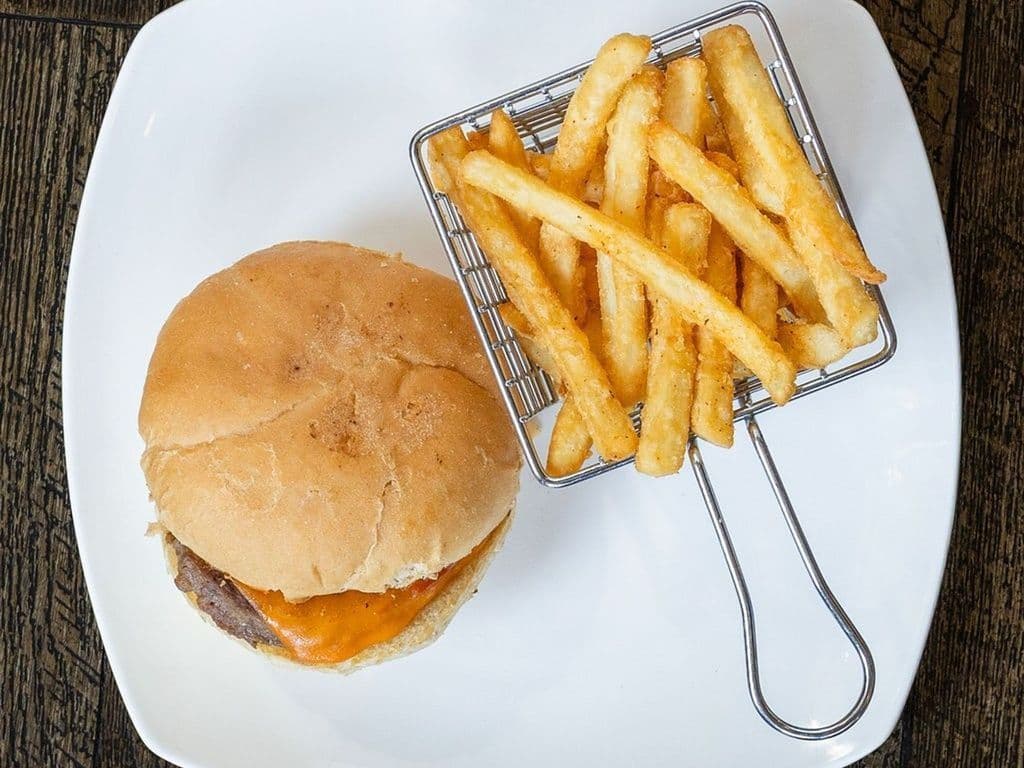 Kids Cheese Burger.