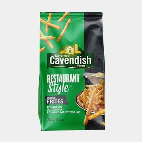 Cavendish Farms Restaurant style frites (750g) / Cavendish Farms Restaurant Style Fries (750g)