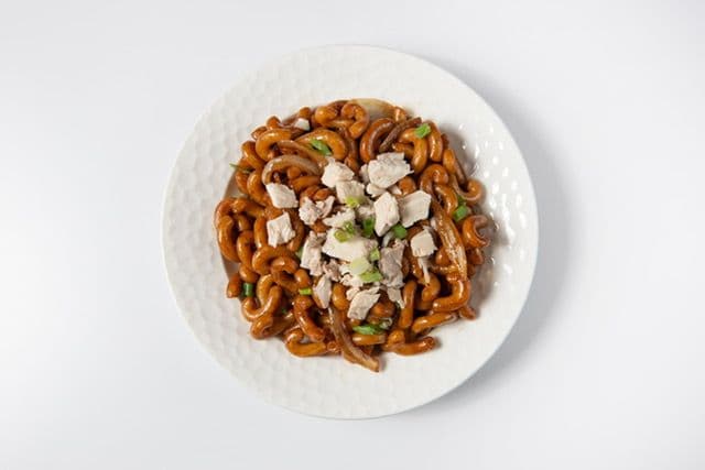 Nouilles au poulet
