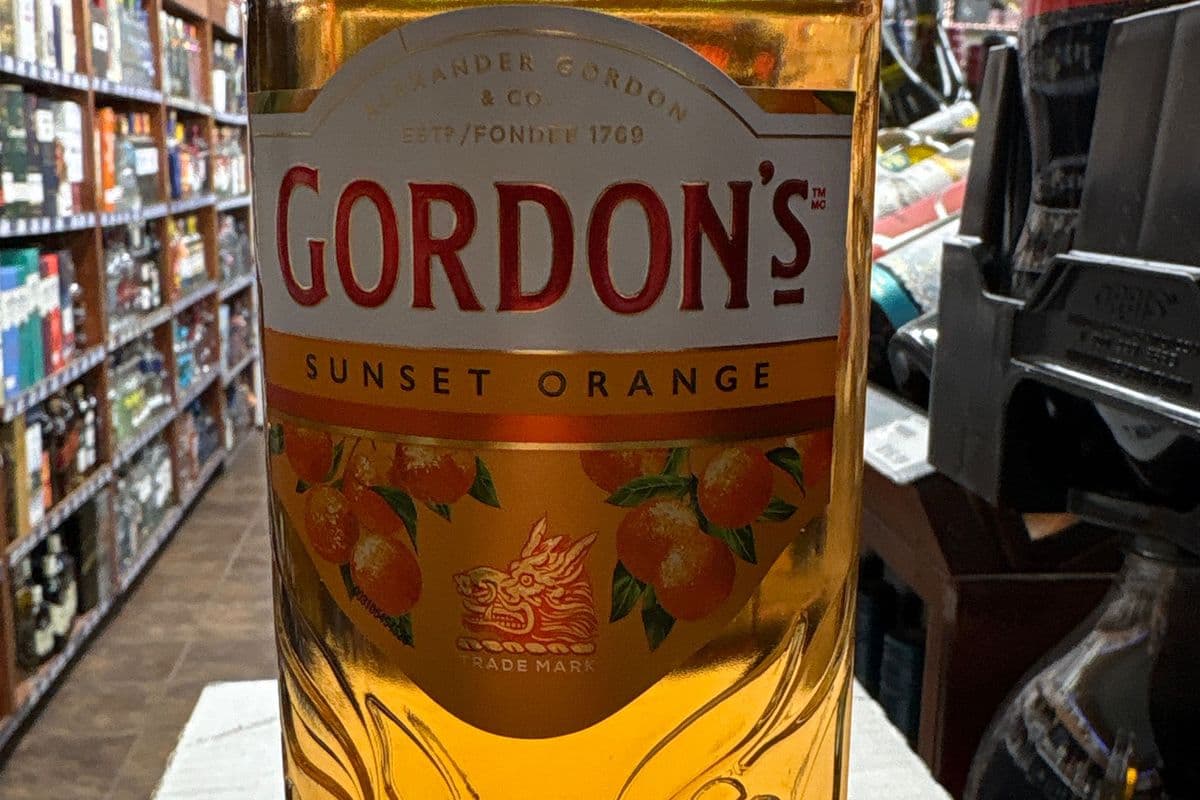 Gordon's Sunset orange gin 750ml (1 x 750ml)