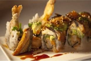65. Black Dragon Roll (8 pcs)