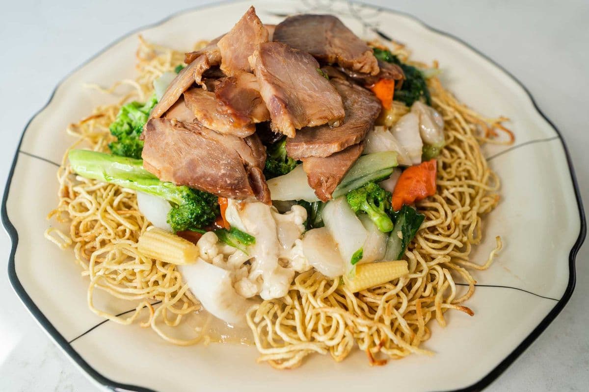 BBQ Pork Chow Mein