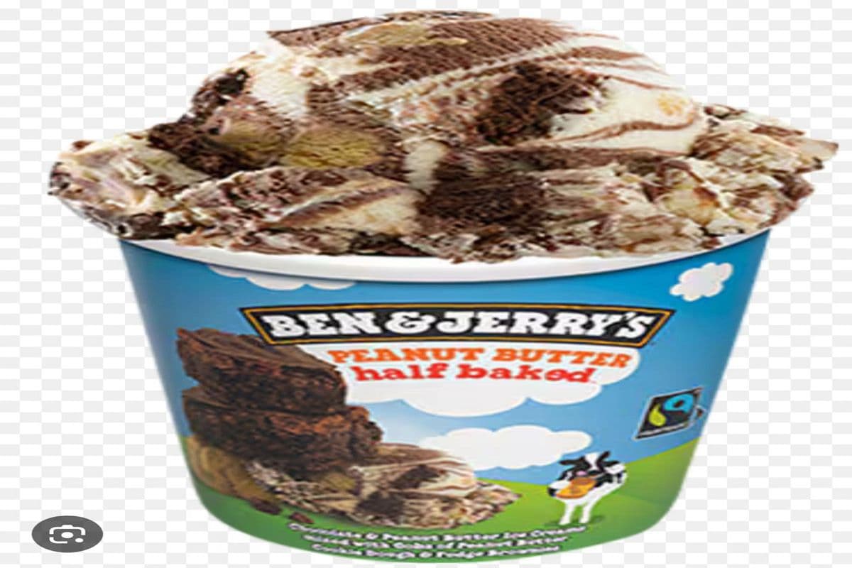 Ben and Jerry’s Peanut Butter Half Baked (473ml)