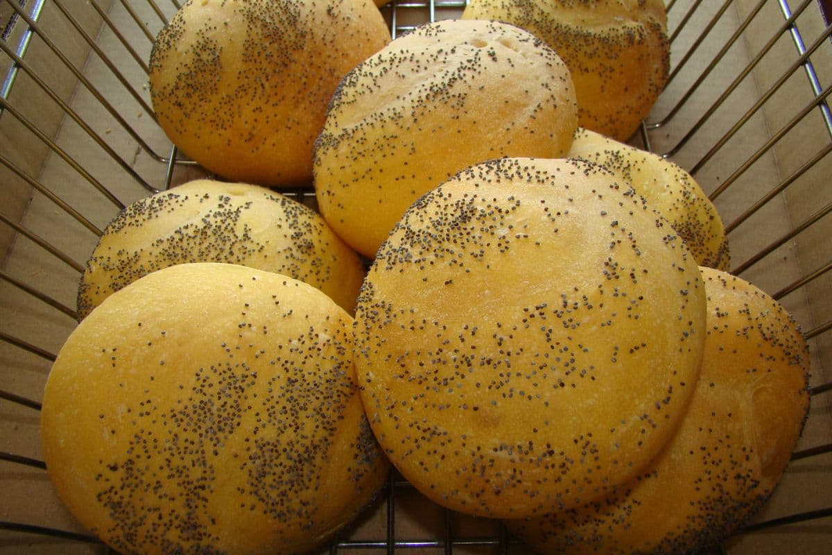 12 x Rouleau kaiser aux pavot / 12 x Poppy Kaiser Roll