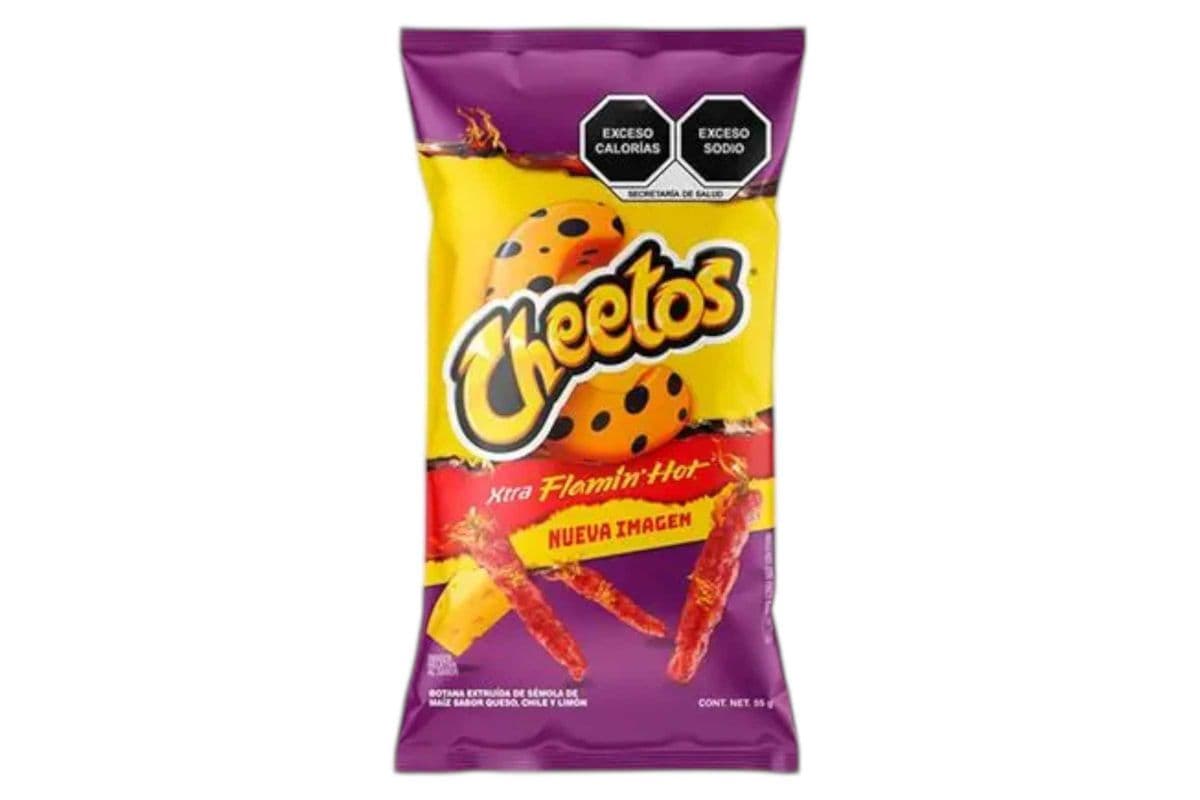 Cheetos Cheese And Lime Xtra Flamin' Hot (145gm) (170 Cal)