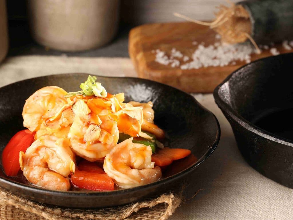 [New] Garlic Shrimp Set Course