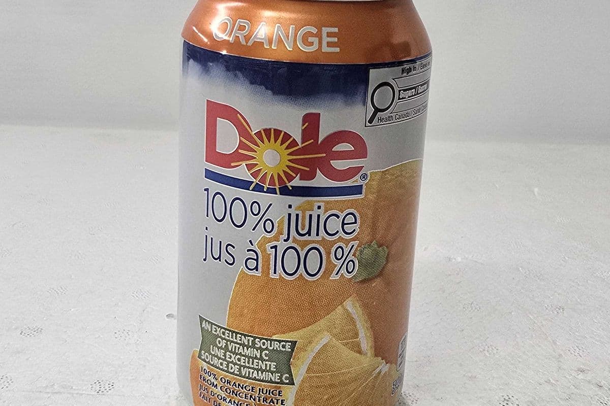 Dole Orange 100% juice (340ml)