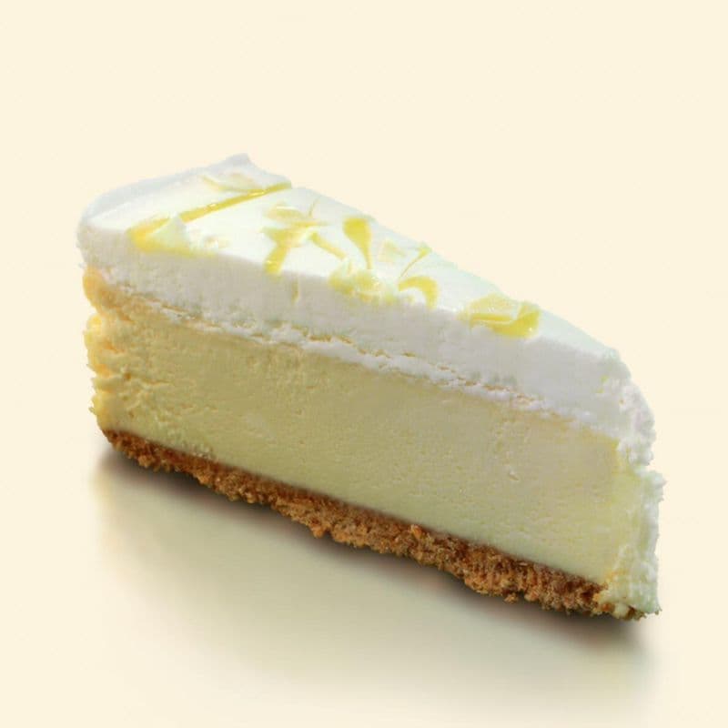 White Chocolate Lemon Cheesecake / White Chocolate Lemon Cheesecake