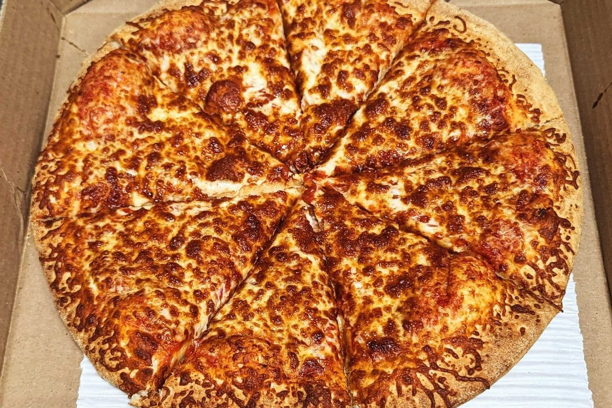 Small Sauce and Cheese Pizza