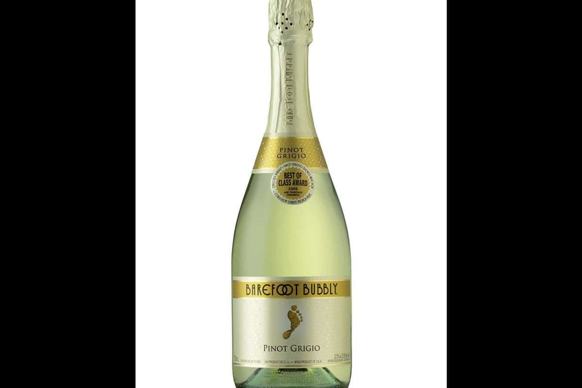 BAREFOOT BUBBLY PINOT GRIGIO (1 x 750 ML) (1 x 750ML)