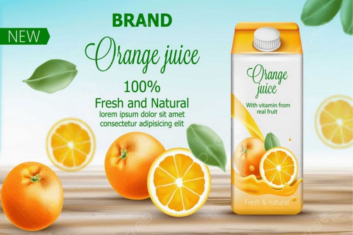 JUICE ORANGE (900 ML)