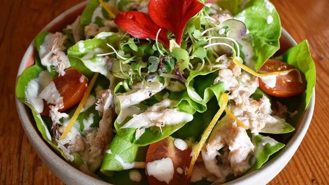 Crab and Butter Lettuce Salad