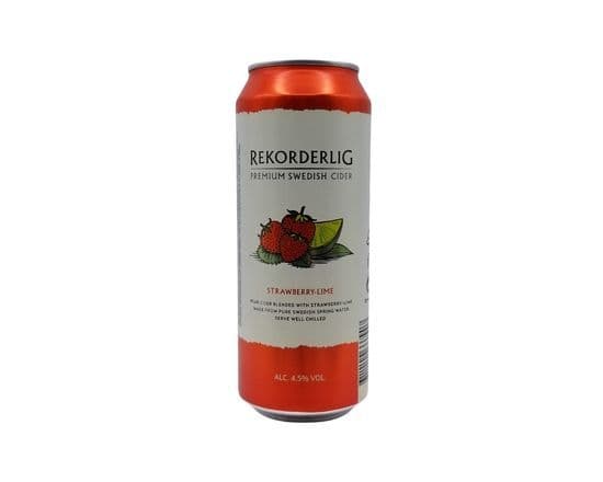 Rekorderlig Cider Lime Strawberry, 500 ml