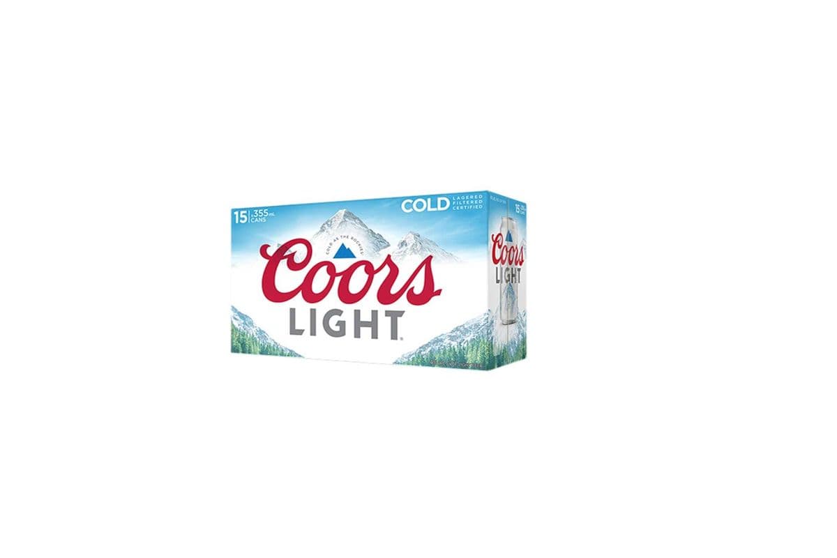 929620 - COORS LIGHT (15 x 355 ML CANS)