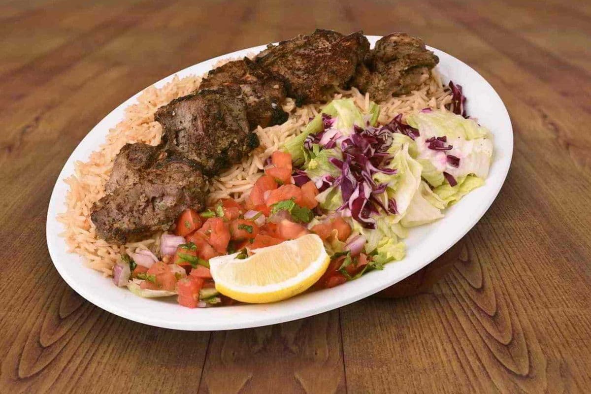 Chopan Kabob Dinner (Lamb Chops)