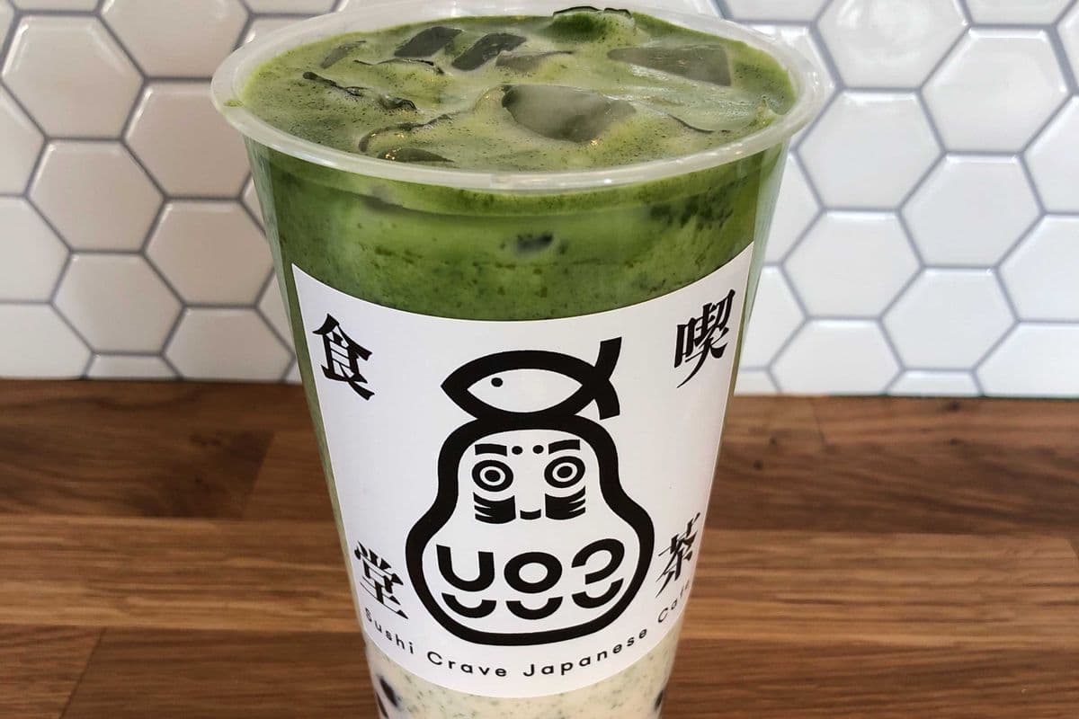 Japanese Premium Matcha Milk (with pearls)