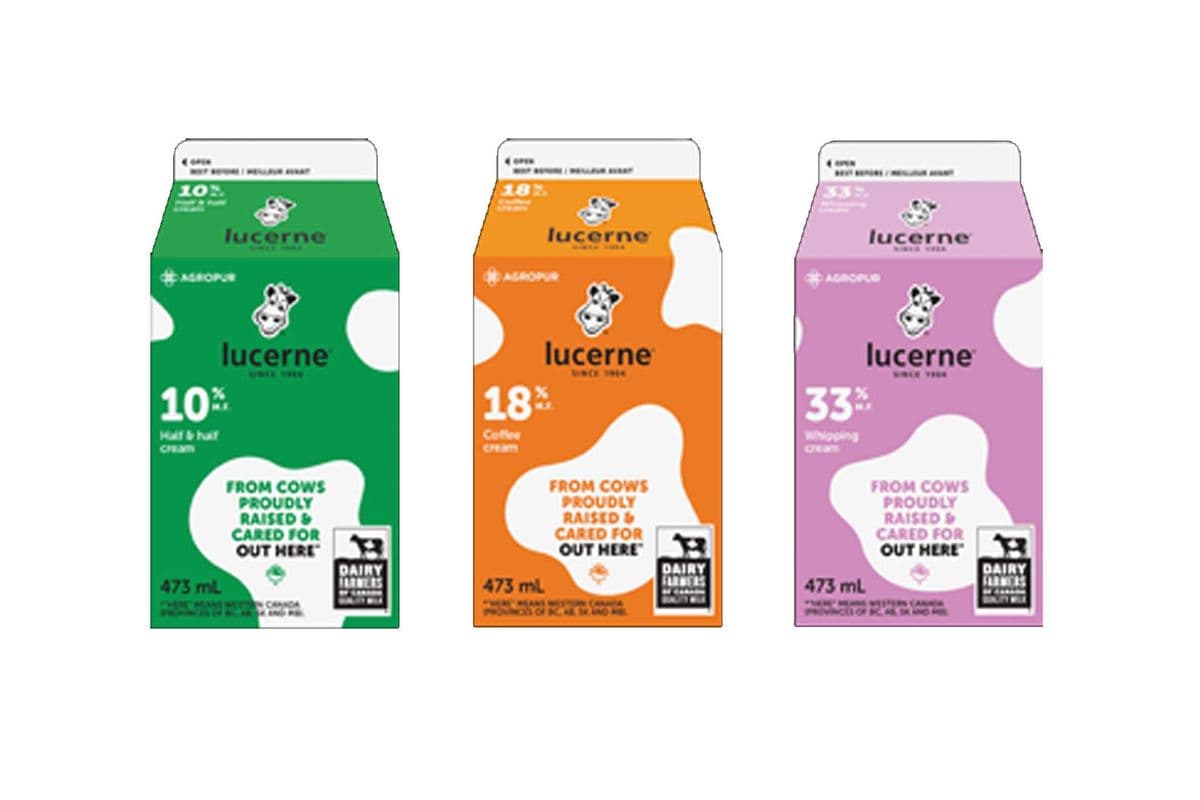 Lucerne Cream Milk 473mL