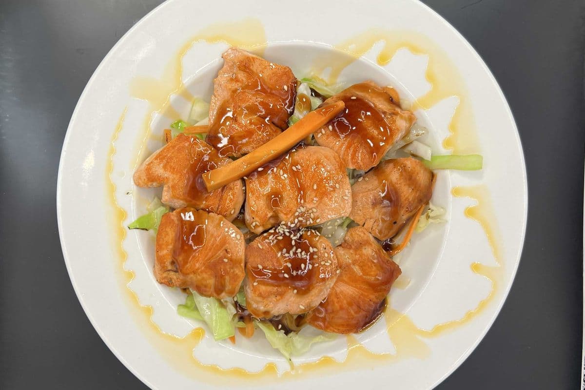 Atlantic Salmon Teriyaki Donburi