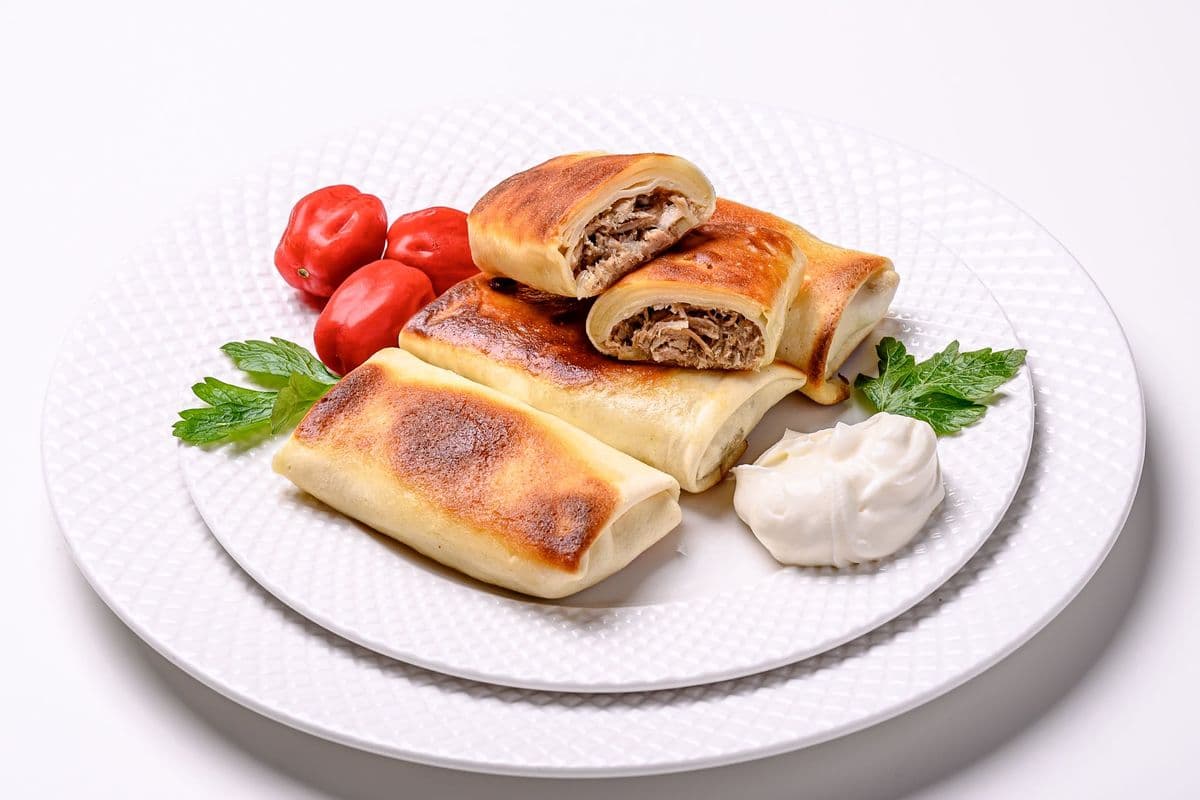 NALYSNYKY / STUFFED CREPES with Chicken (4pcs) (150 Cal)