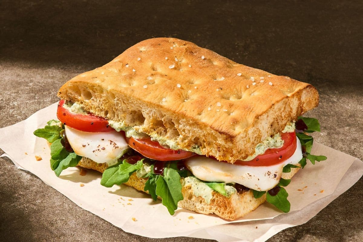 Toasted Caprese Focaccia