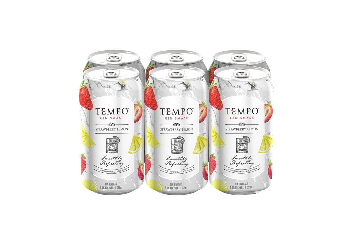Tempo Strawberry (6 x 355 ml Cans)