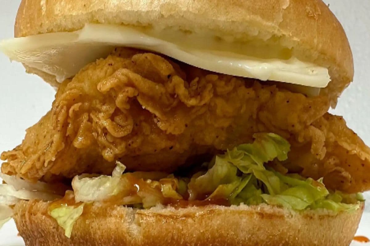 Cajun Chicken Burger