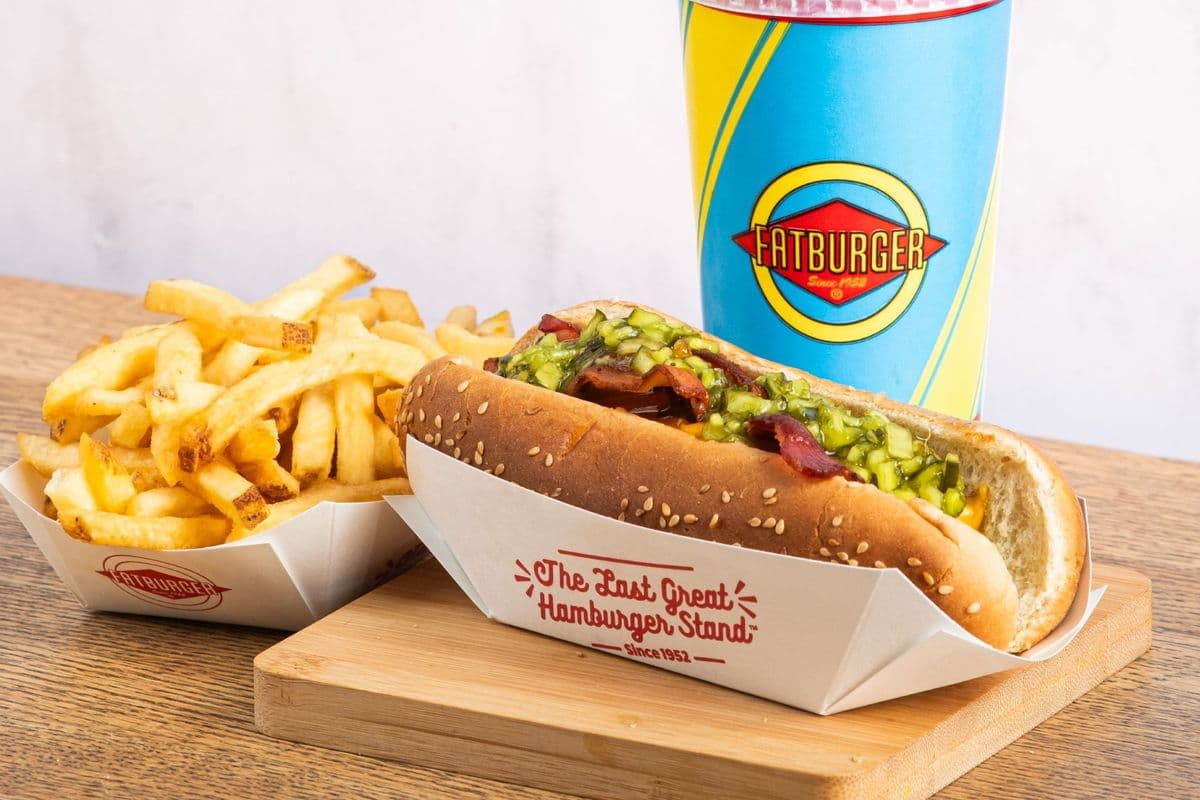 Bacon & Cheese Hot Dog Meal