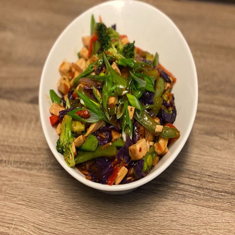 Slap Shot Teriyaki Stir Fry