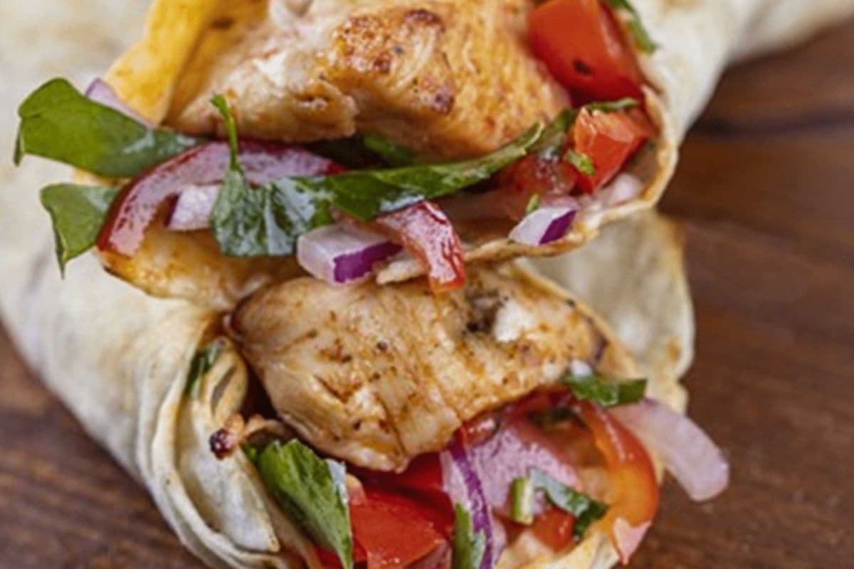 Souvlaki/ Sish Wrap