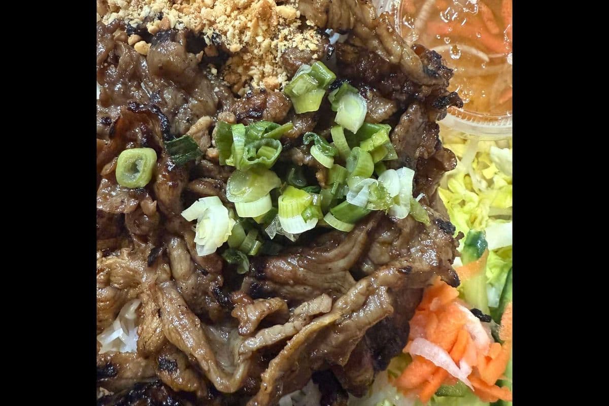 32A. Grilled Beef on Vermicelli