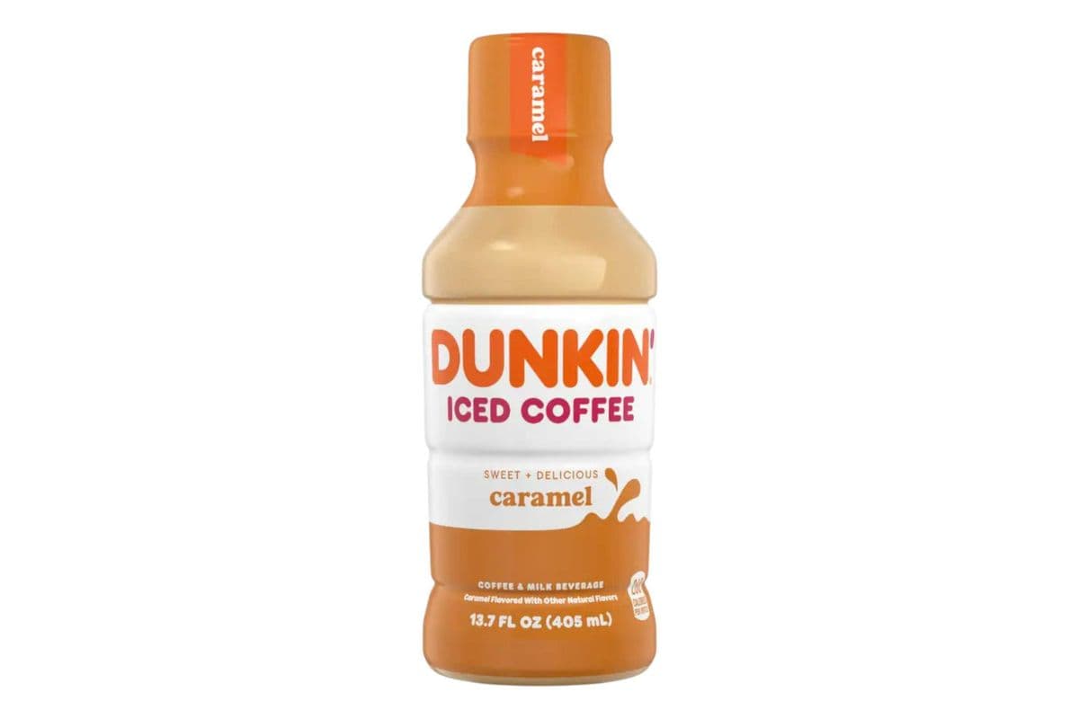 Dunkin Iced Coffee Caramel (405ml) (260 Cal)