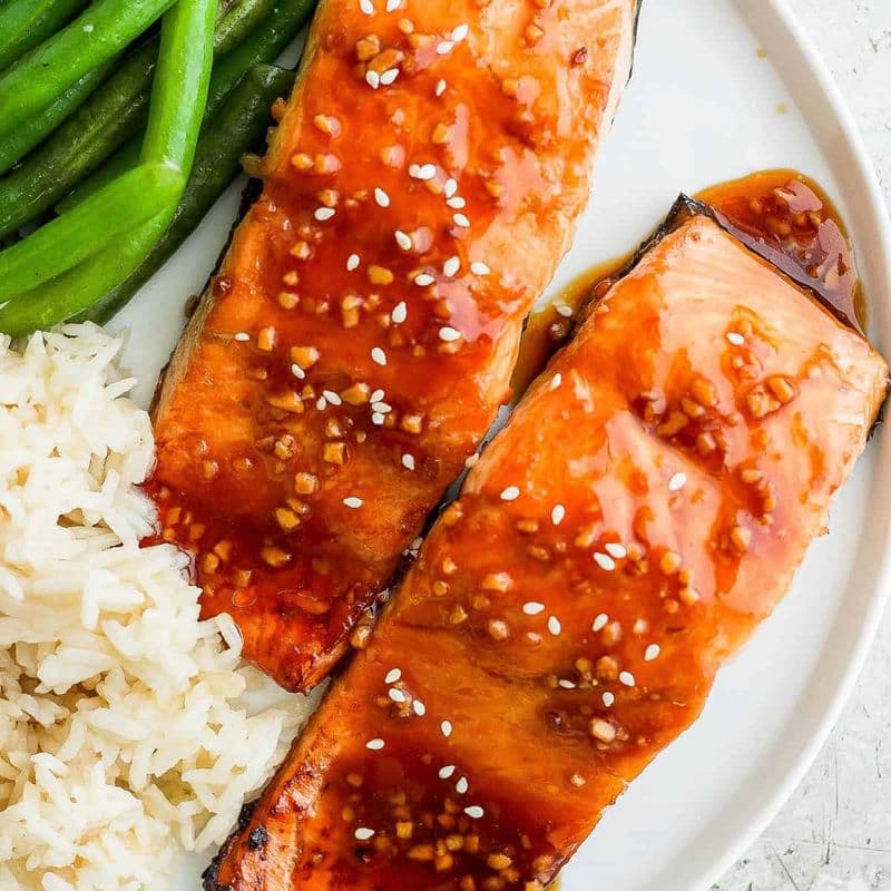 Teriyaki Salmon / Saumon Teriyaki 