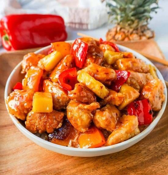Sweet & Sour Pineapple Chicken - OO