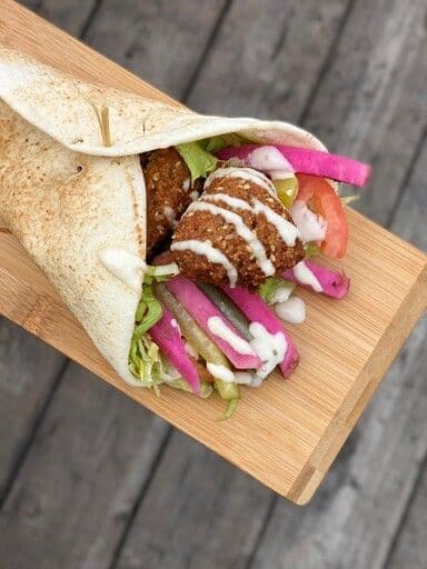 Vegetarian wrap