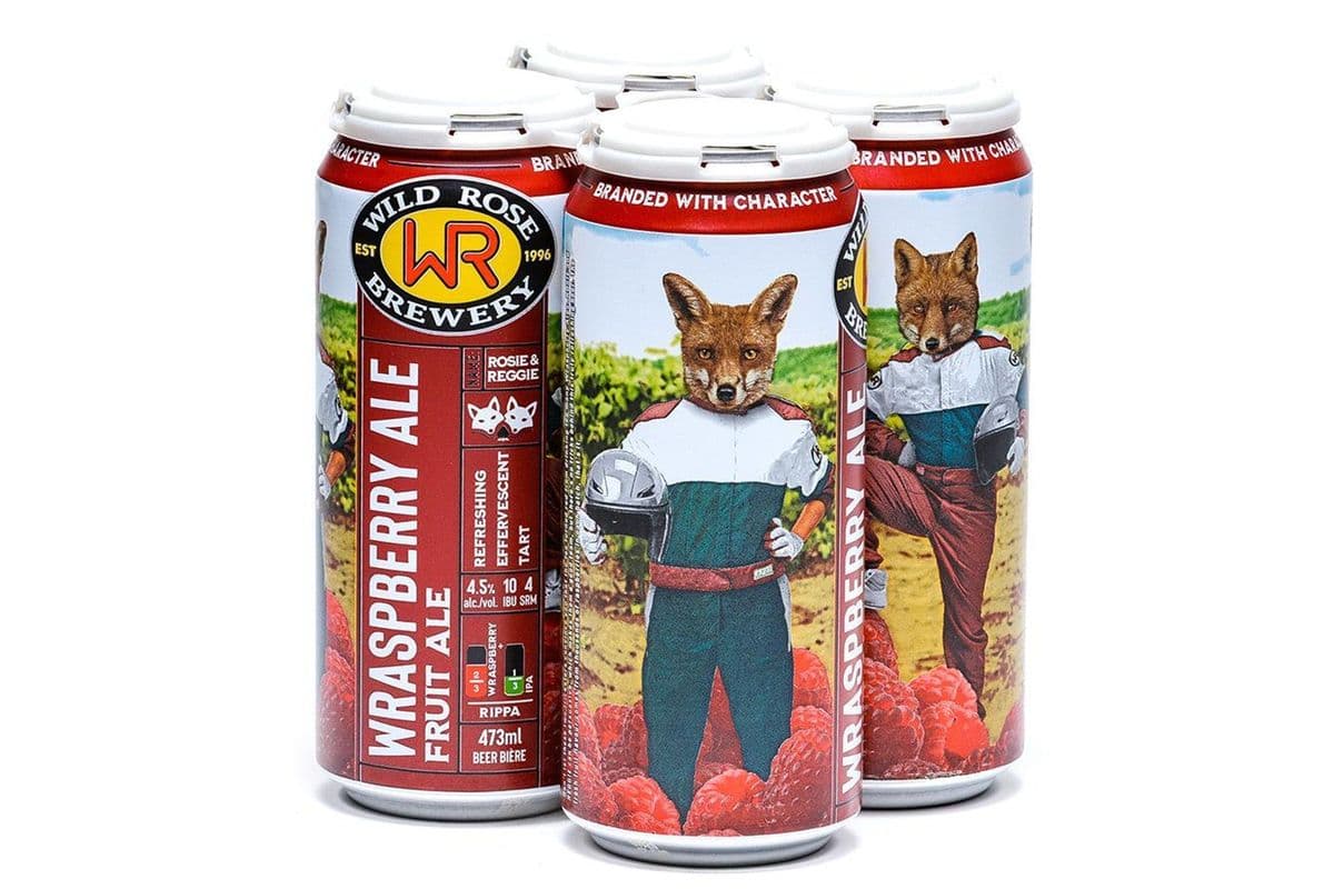 Wild Rose Wraspberry Ale (4 x 473 ml)