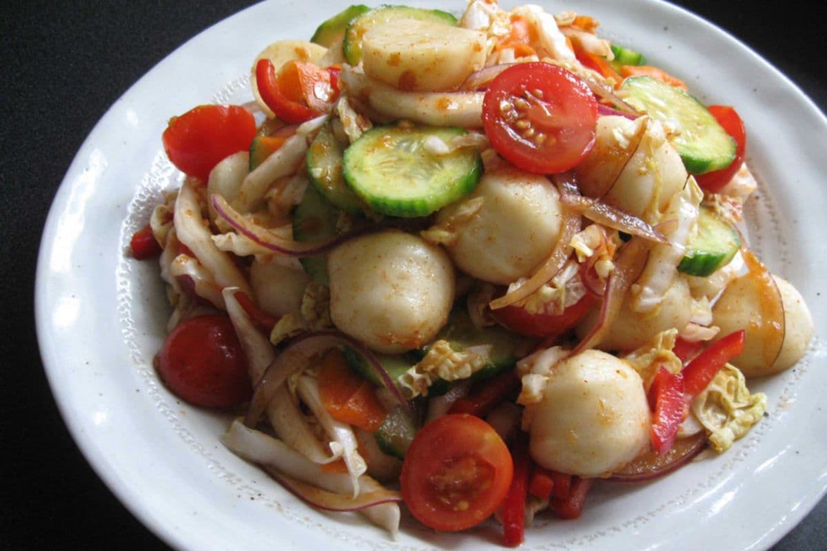 65. Fish Ball with Mixed Veggies