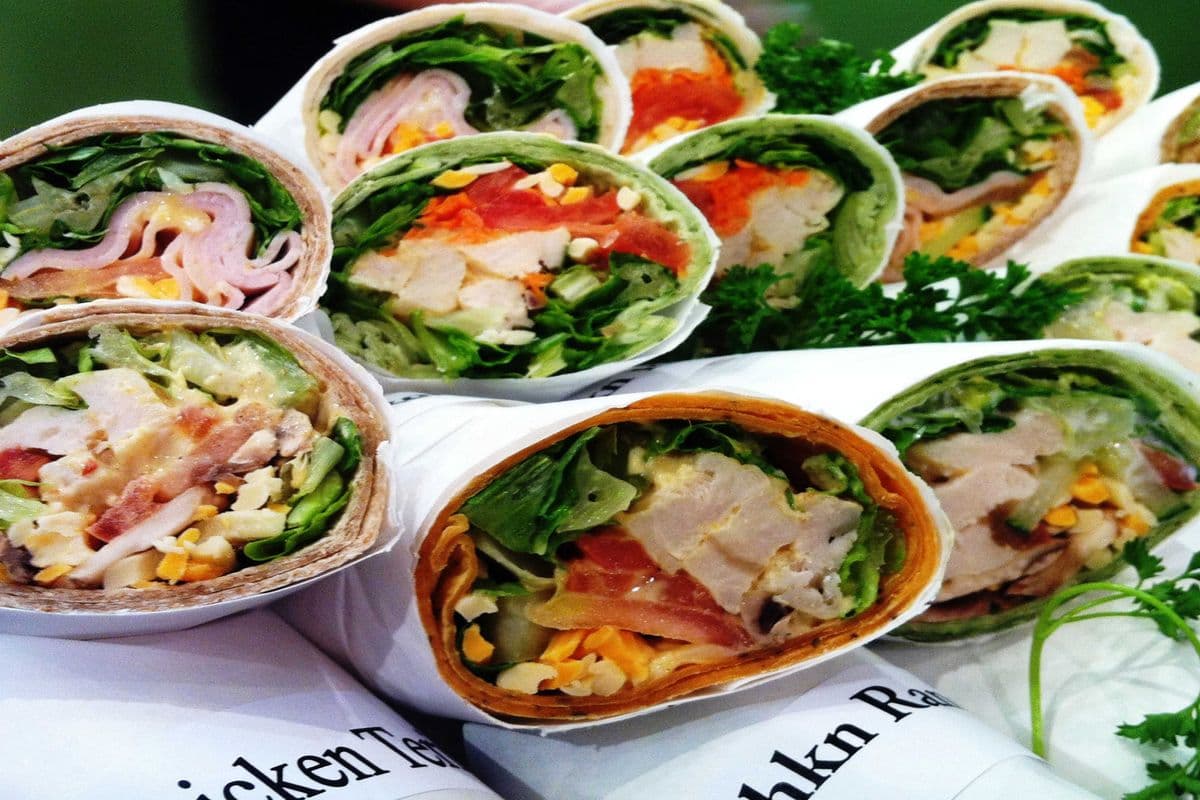 Chicken Curry Wrap