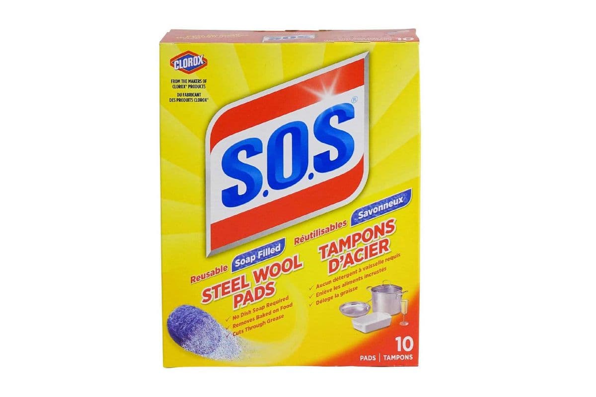 S.O.S Steel Wool 10 Pads